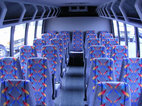 Portland 15-35 Passenger Minibuses Interior