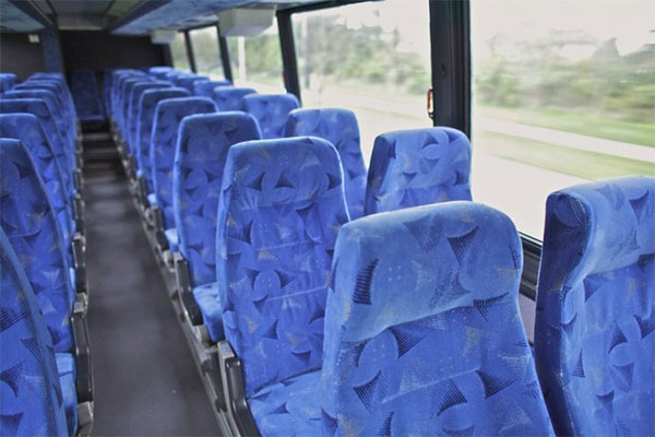 Portland 56 Passenger Motor Coaches Interior